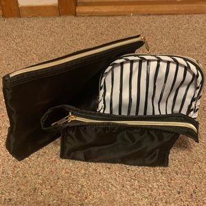 3 makeup bags